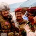 U.S. Army Captain Meets with Iraqi Police Recruits After Graduation Ceremony