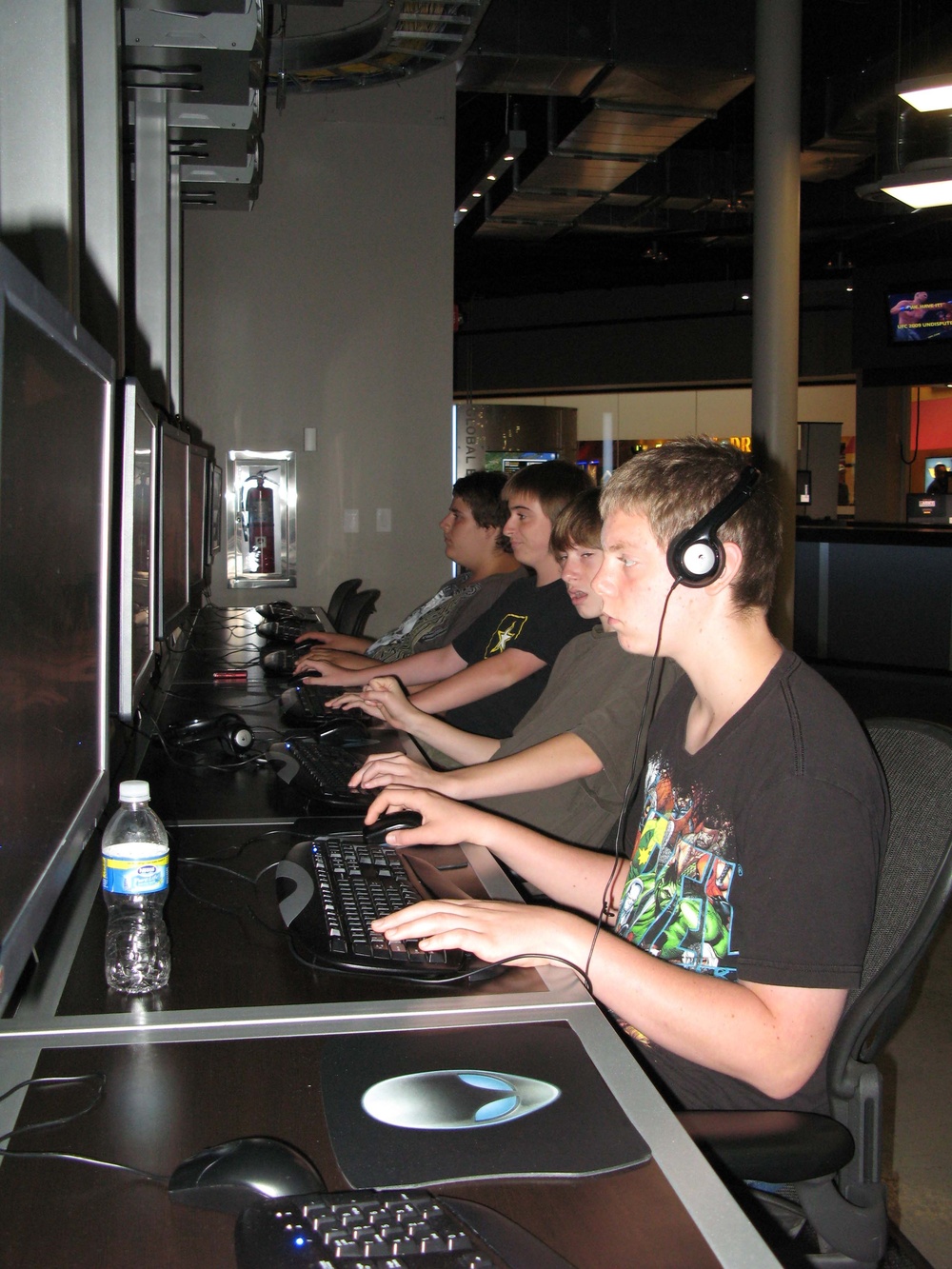 Teens Immerse Themselves in Military Gaming Experience