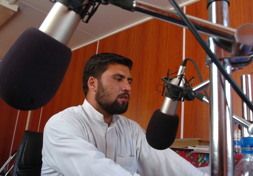 Radio Brings News and Entertainment to Remote Afghan Province