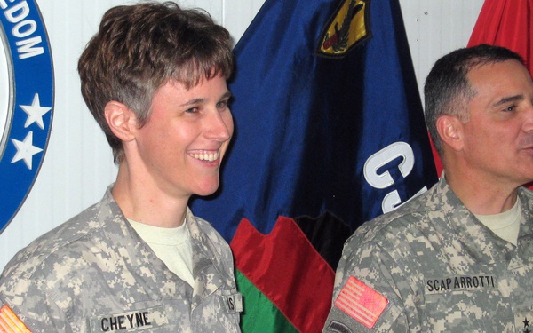 Army General Promotes Pennsylvania Officer in Afghanistan
