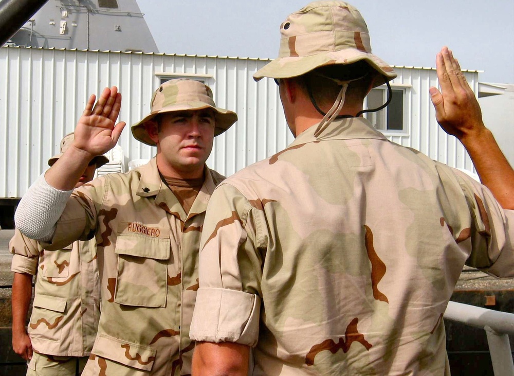Coast Guard Petty Officer Earns Purple Heart for Valor
