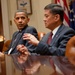 Obama, Shinseki Discuss GI Bill, Health Care Reforms with Military Journalists