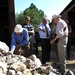 Afghan Cement Plant Manager Shows Key Raw Materials to U.S. Experts