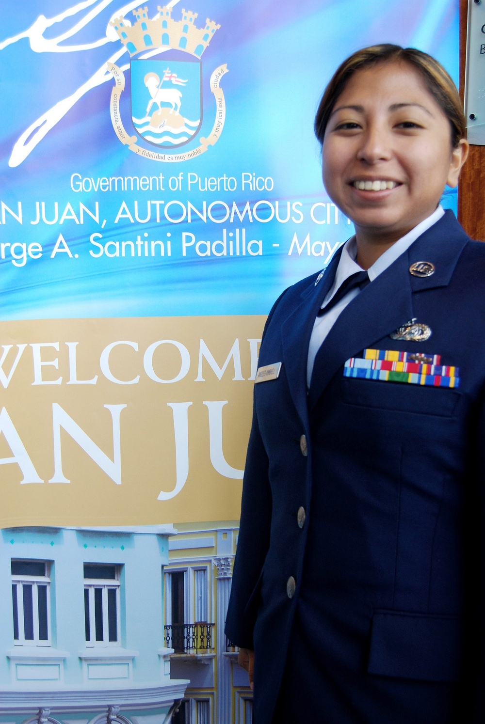 Air Force Tech Sgt. Alyson Angeles-Kimbrell Inspires at LULAC Convention