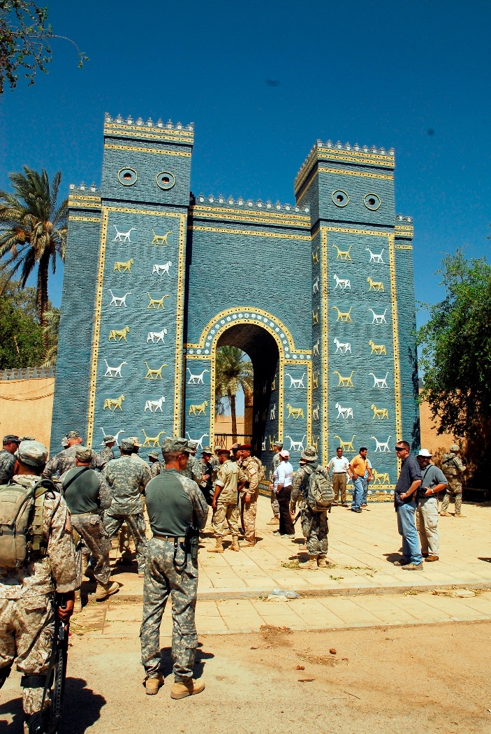 U.S. Troops Tour Ancient Babylon Ruins, Assess Tourism Potential