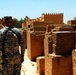 Commanding General Surveys Remnants of Ancient Babylonian Landmark
