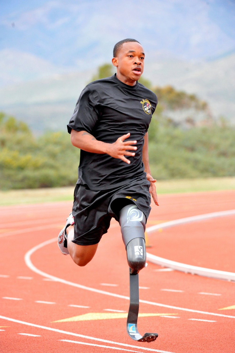 Army Sprinter Jerrod Fields Trains for Paralympics at U.S. Olympic Center