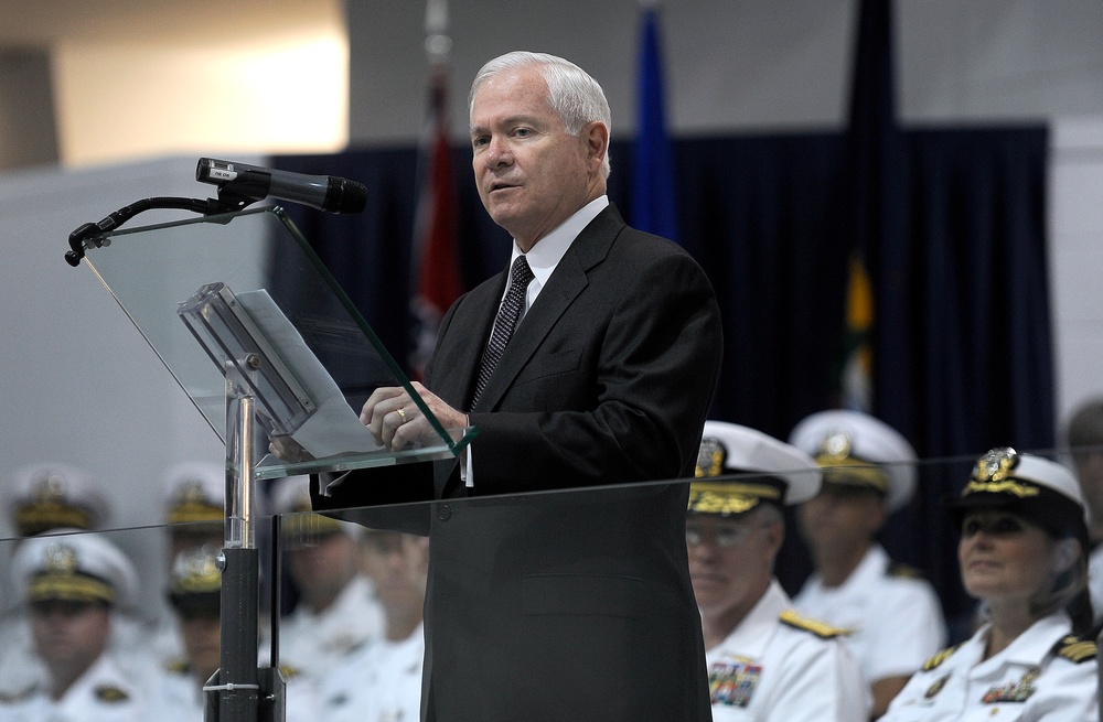 Defense Secretary Addresses Navy's Newest Graduates