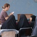 Women's Initiatives Program Advisor Records Participants at Iraq Conference