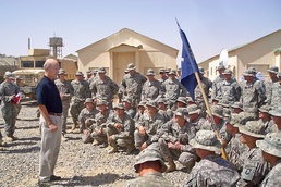 Army Secretary Visits Troops in Afghanistan