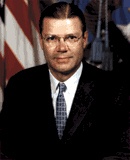 Defense Secretary McNamara Poses for Official Portrait