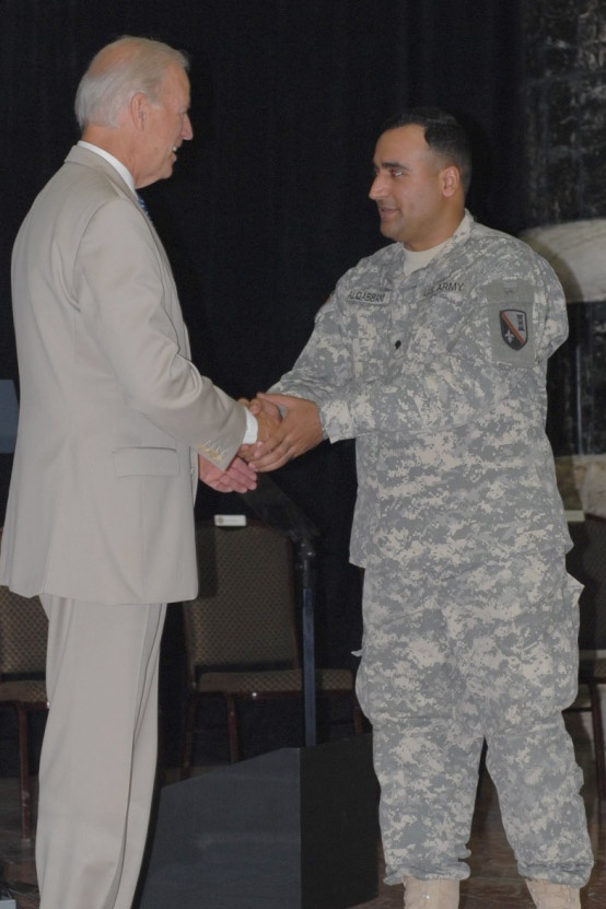 Iraqi-Born U.S. Soldier Becomes American Citizen on Independence Day