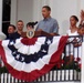 Obama Celebrates Independence Day with Military Families at White House
