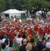 Marine Corps Band Marches Through White House for Independence Day Celebration