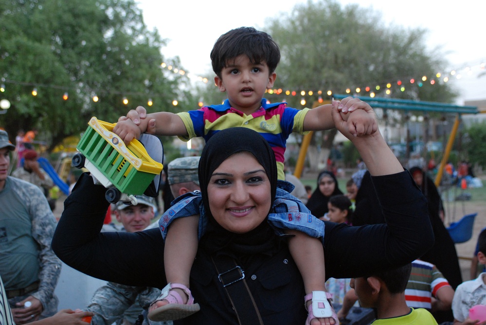 Farewell Party for Orphans at Kut Orphanage in Iraq