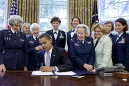Obama Awards Congressional Gold Medal to WWII Women Air Force Service Pilots