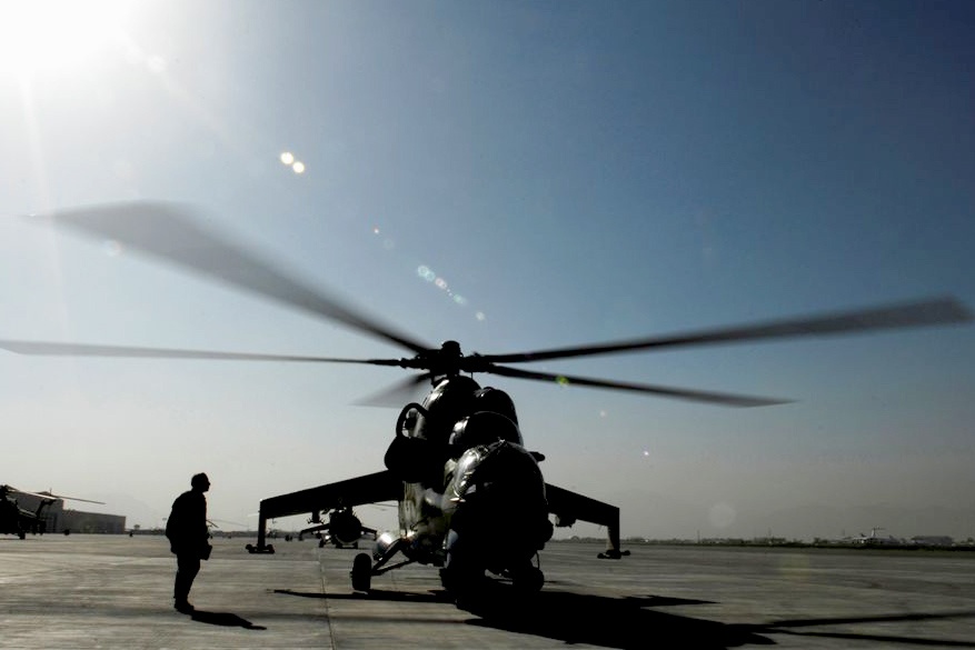 Afghan Air Corps Conducts First Rocket Training Mission in Over a Decade