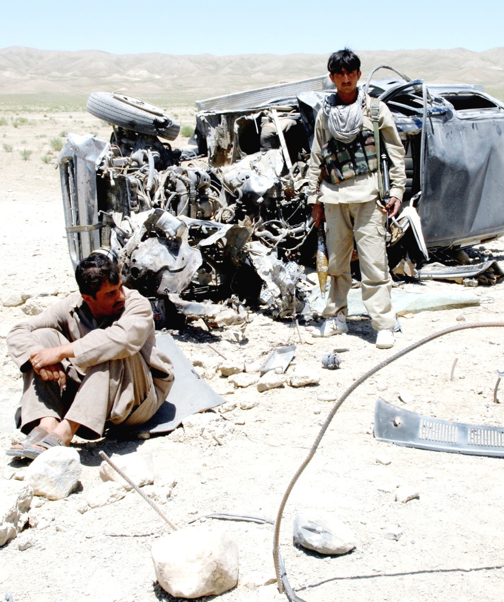 Afghan Security Forces Respond to IED Attack in Paktika Province