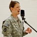 Army Sgt. Brenda Bushera Performs Iraqi National Anthem in Iraq