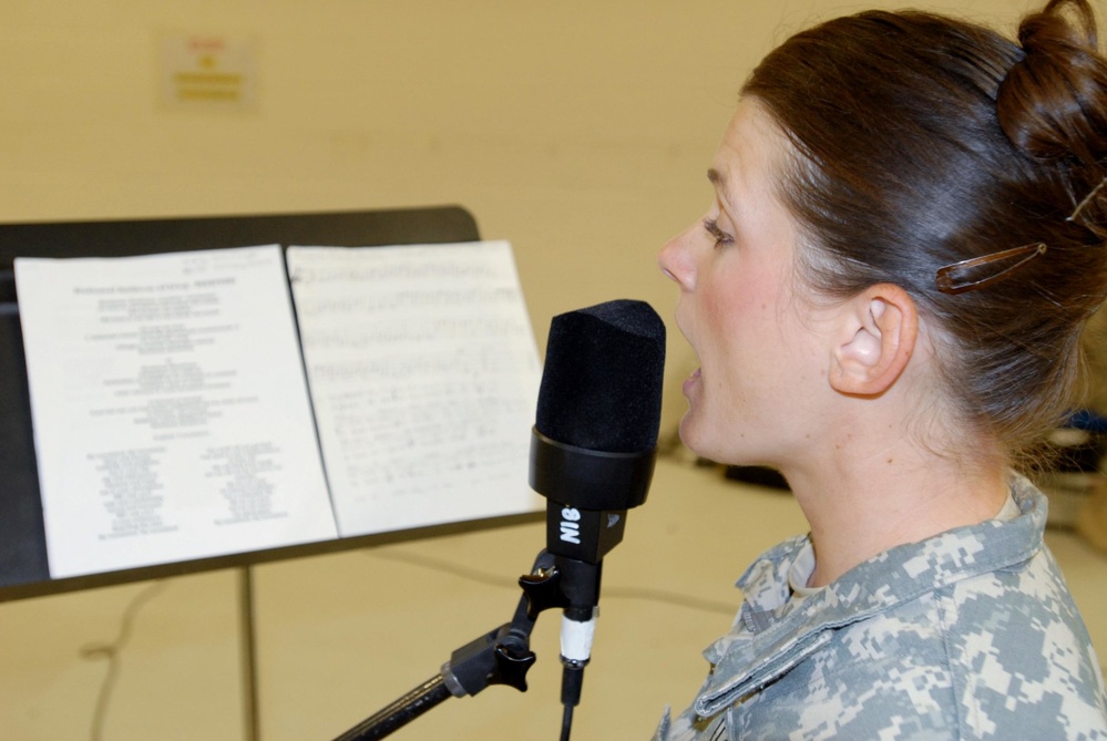 Army Sgt. Sings Iraqi National Anthem in Iraq
