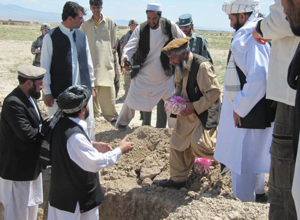 Paktia Deputy Governor Receives Ceremonial Cornerstone for New Zormat District Education Center