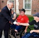 Defense Secretary Visits Wounded Troops at Walter Reed