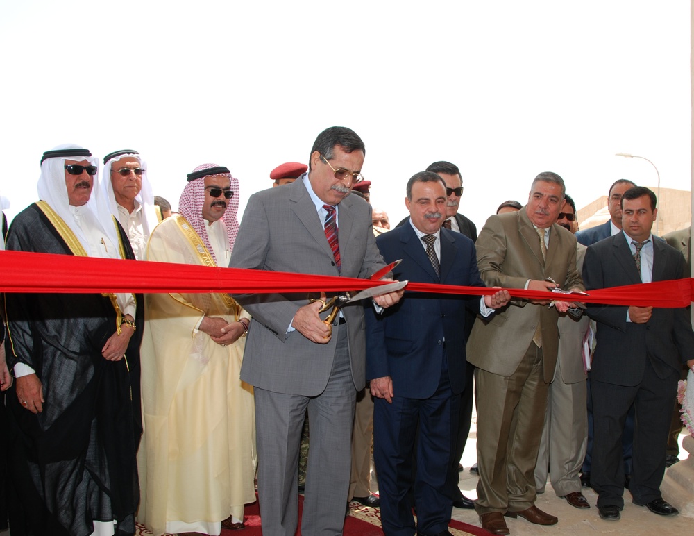 Al-Anbar Officials Inaugurate New Project with U.S. Army Corps of Engineers