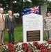 U.S. and Australian Officials Dedicate Bakers Creek Air Crash Monument at Fort Myer