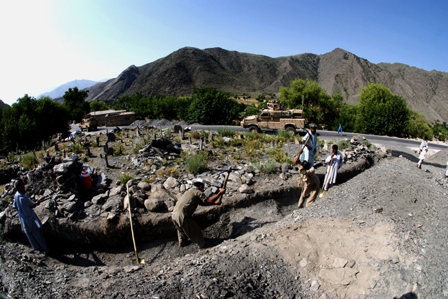 New School Construction Begins in Afghanistan's Kunar Province