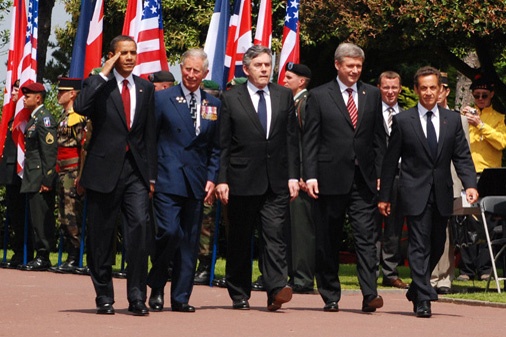 World Leaders Honor D-Day Veterans at Normandy American Cemetery