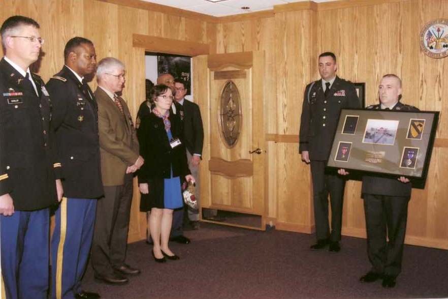 Boston MEPS Honors Fallen Soldier with Memorial Plaque