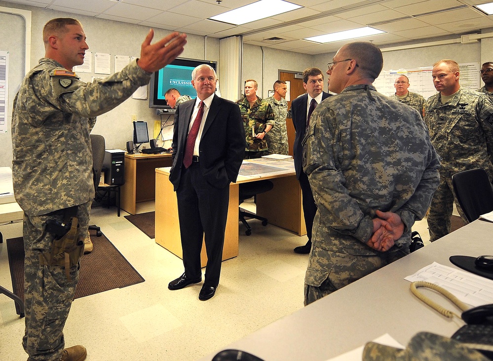 Defense Secretary Gates Visits Ground-Based Missile Silos in Alaska
