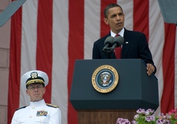 Obama Honors Fallen Troops at Arlington on Memorial Day