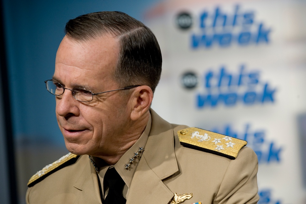 Mullen Discusses Military Issues on ABC's 'This Week'
