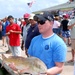 Army Spc. Catches 37-Inch Red Drum at Warrior's Weekend