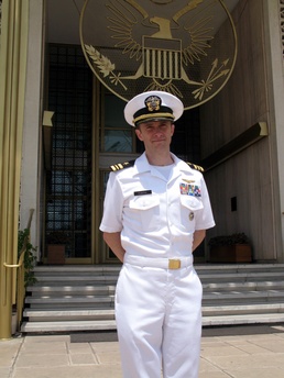 Navy Officer Leads Defense Cooperation at U.S. Embassy in New Delhi