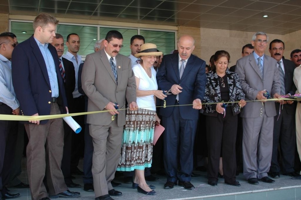 U.S. Army Corps of Engineers and Iraqi Officials Celebrate Opening of New Hassarok School in Irbil