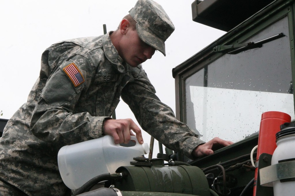National Guard Engineers Assist with Flood Recovery in West Virginia