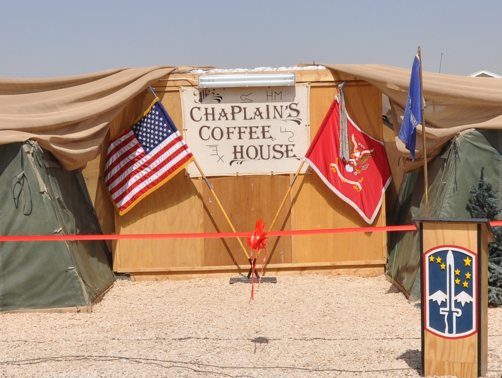 Soldiers Find Respite at Chaplain's Coffee House in Iraq
