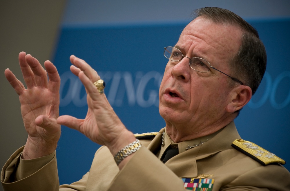 Mullen Discusses Future of Global Engagement at Brookings Institution
