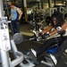 Air Force Officer Stays Fit at Ramstein Air Base Gym
