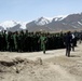 Afghan Public Protection Force Graduates in Wardak Province
