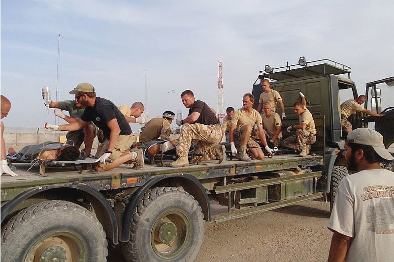 Coalition Medics Respond to Deadly Suicide Bombings in Afghanistan