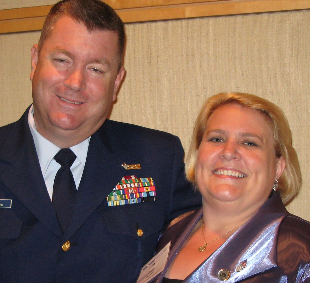 Coast Guard Commander's Spouse Honored at Military Spouse of the Year Awards
