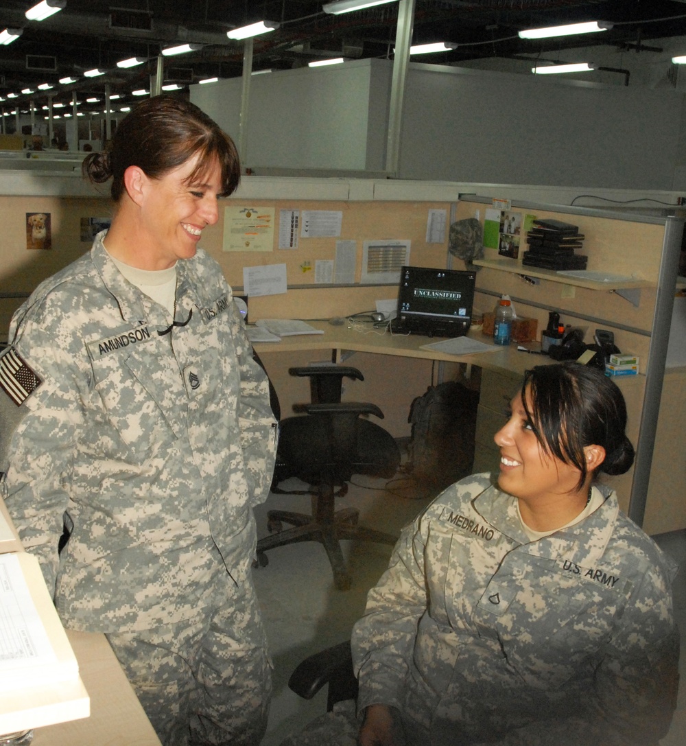 Army Sergeant Helps Deployed Mothers Celebrate Mother's Day