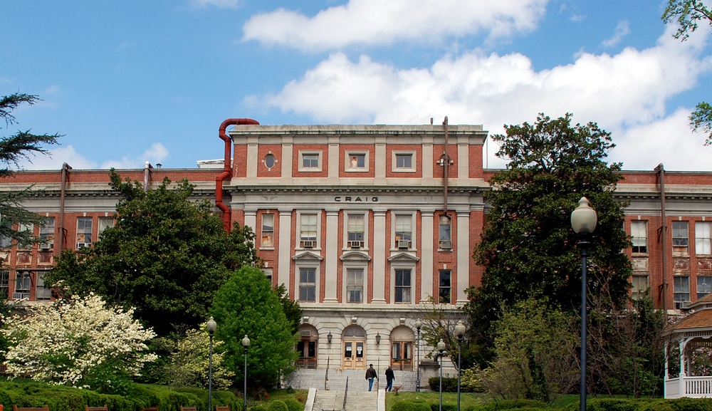 Abandoned Walter Reed Army Institute of Research Building Stands Idle on Medical Center Campus