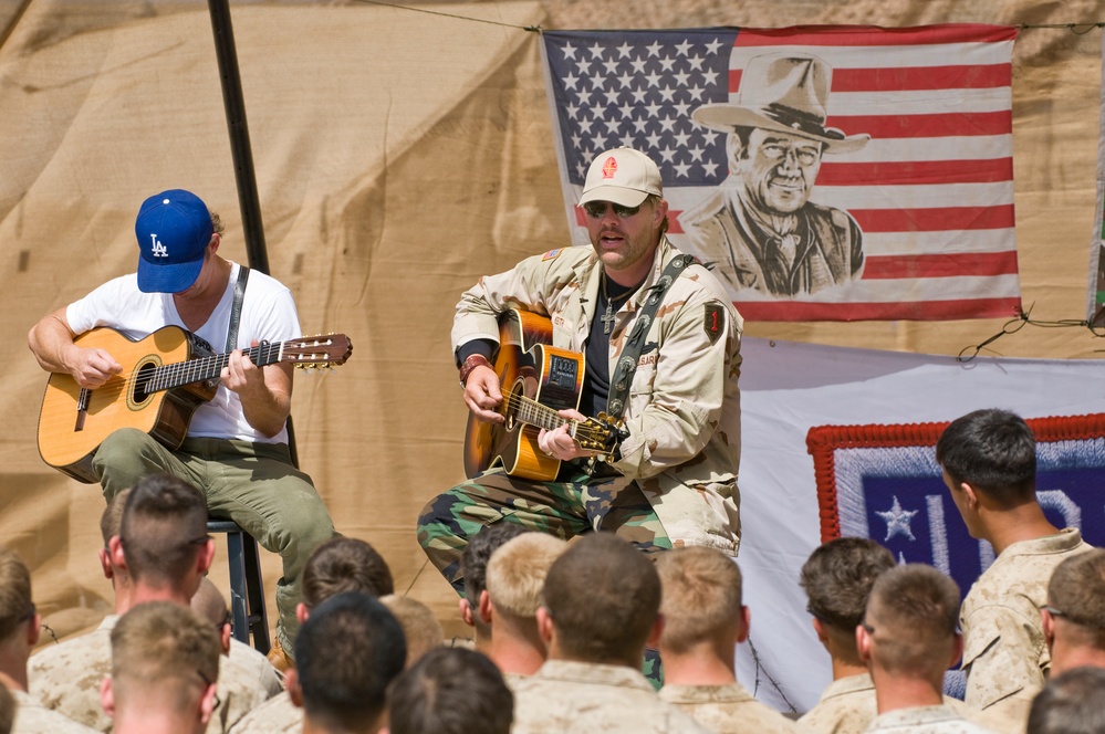 Toby Keith Brings Country Music to Remote Afghan Bases on USO Tour