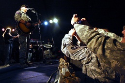Toby Keith Performs for Troops at Bagram Air Field in Afghanistan