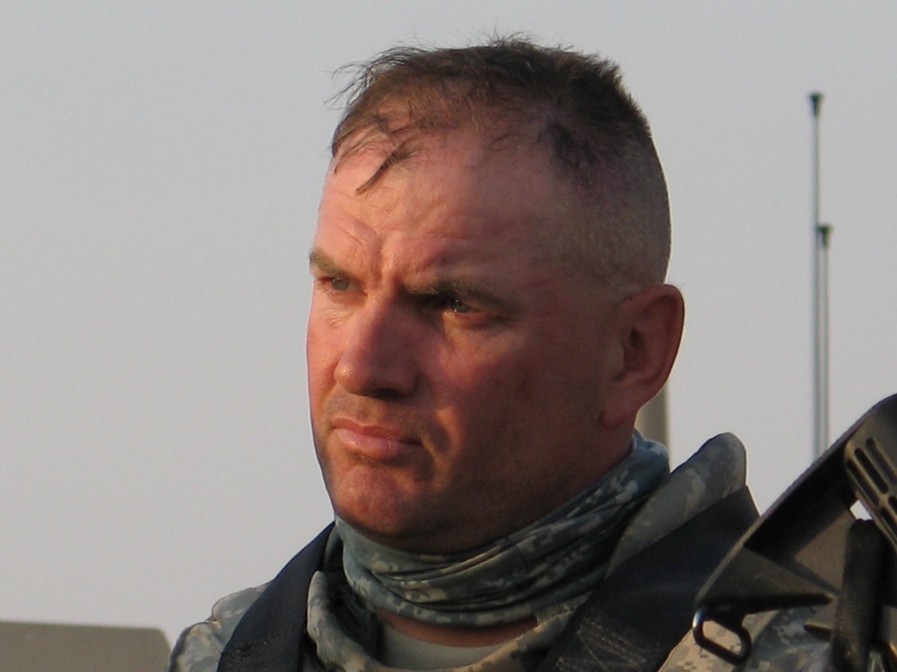 Veteran Pfc. Paul Henry, 42, Trains with Younger Recruits