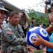 U.S. Army Soldiers Distribute Soccer Balls to Top Students in Costa Rica